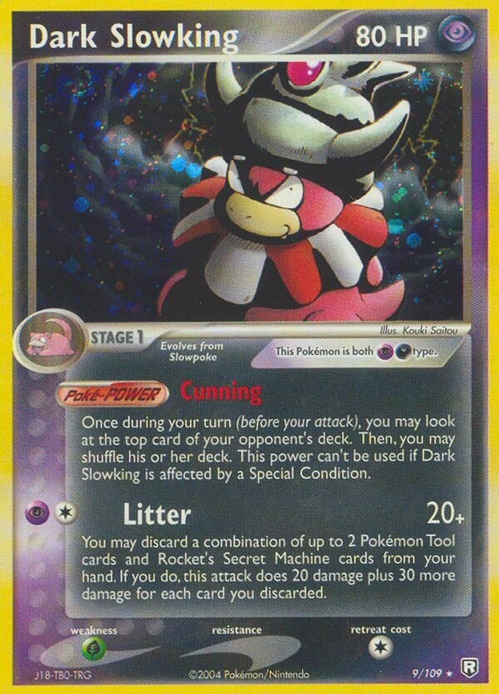 Dark Slowking — Team Rocket Returns