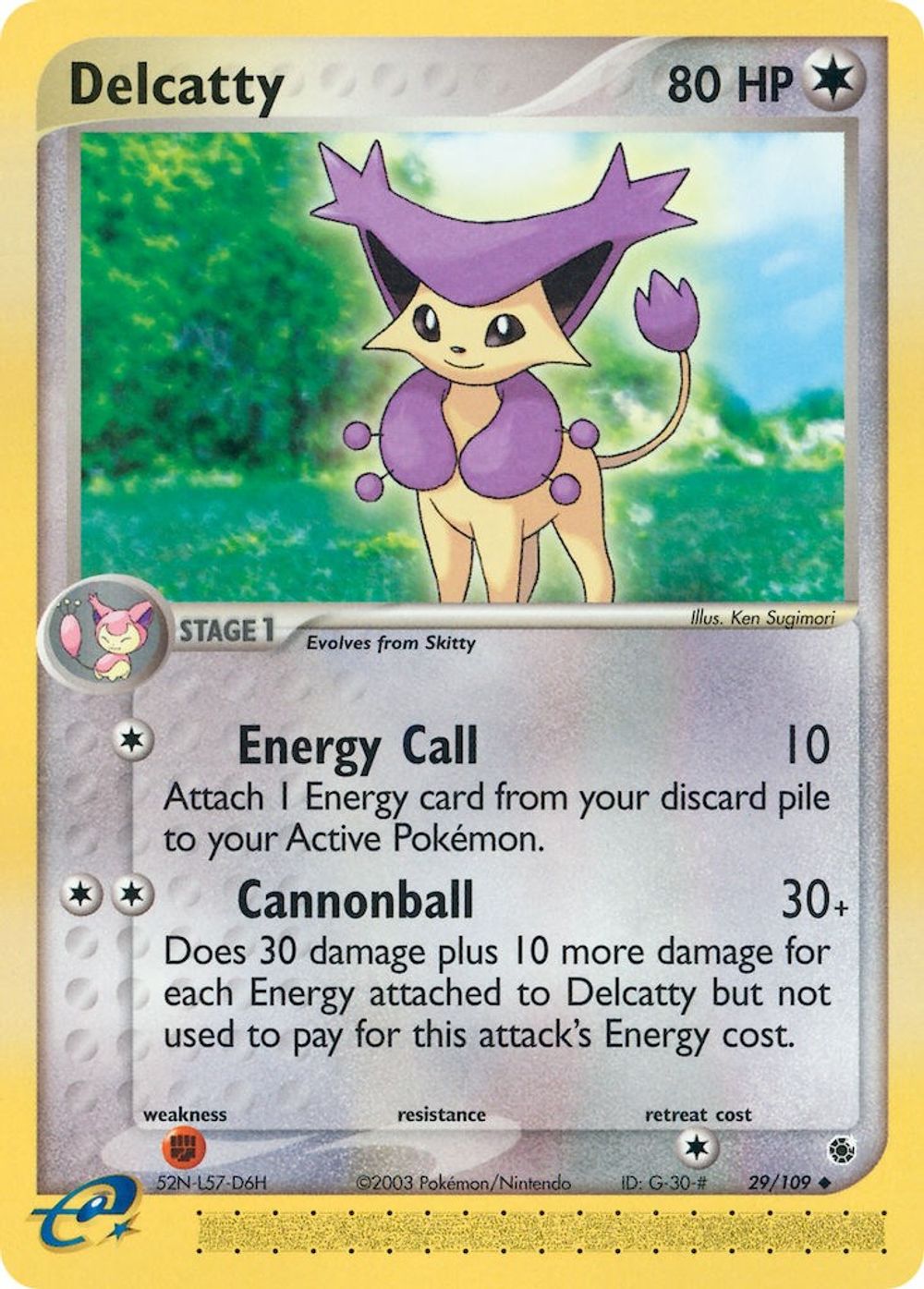 Delcatty - 29/109 — Ruby and Sapphire