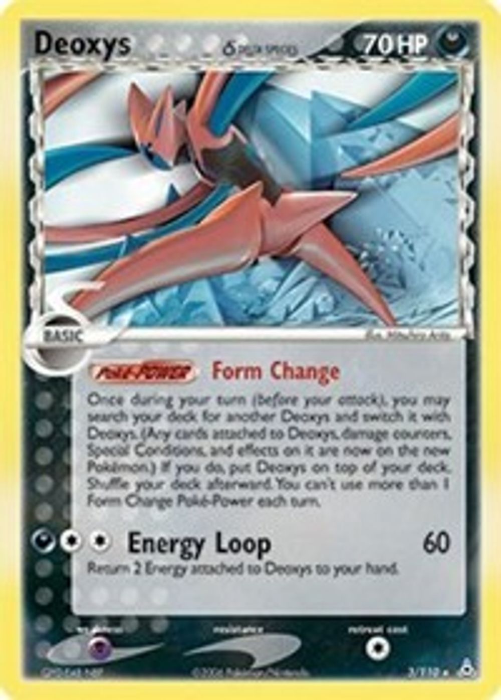 Deoxys (Delta Species - Attack Forme) — Holon Phantoms