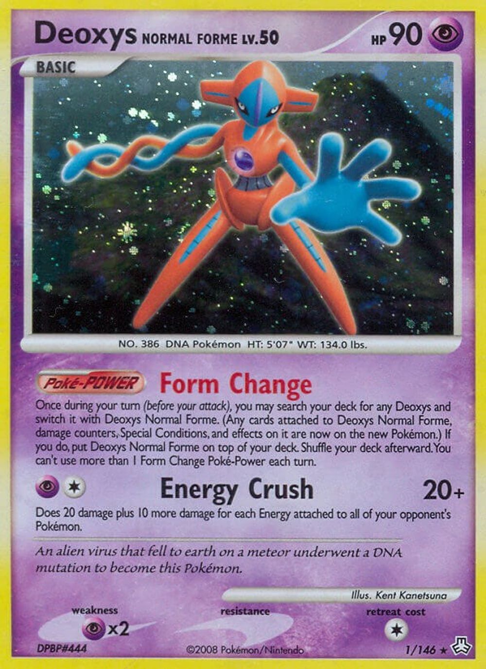 Deoxys Normal Forme — Legends Awakened