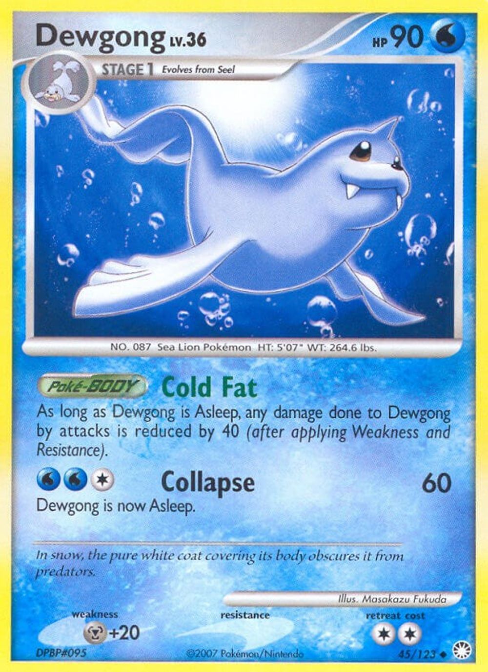 Dewgong — Mysterious Treasures