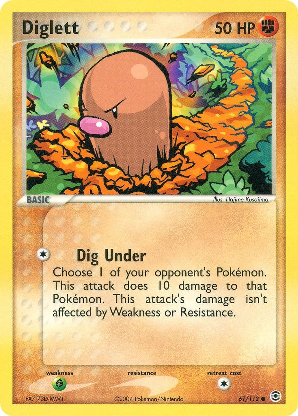 Diglett — FireRed & LeafGreen