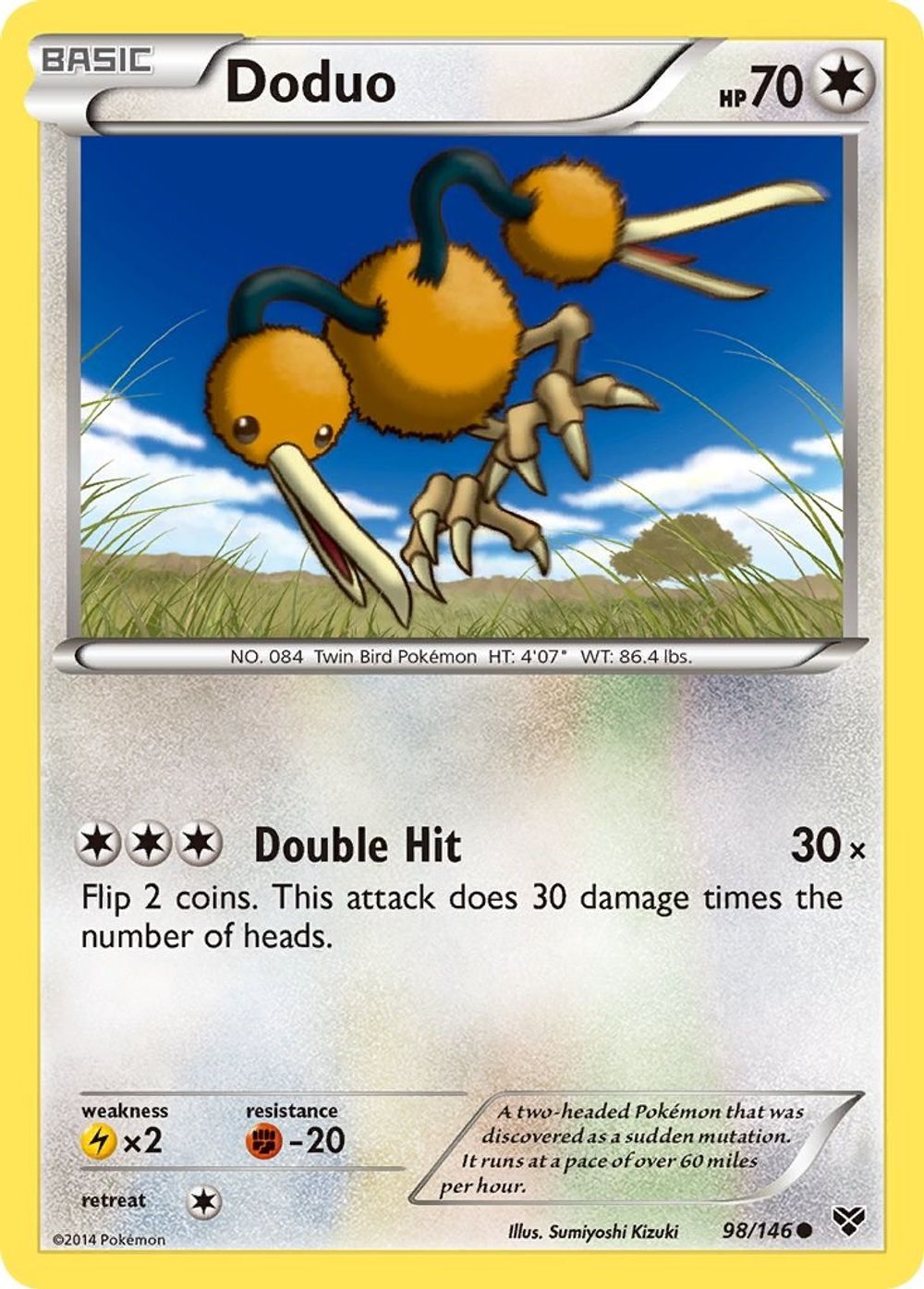 Doduo — XY Base Set