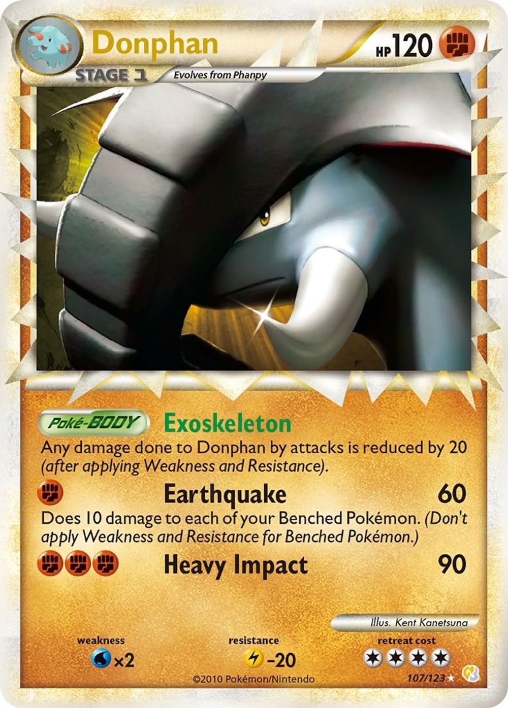 Donphan (Prime) — HeartGold SoulSilver