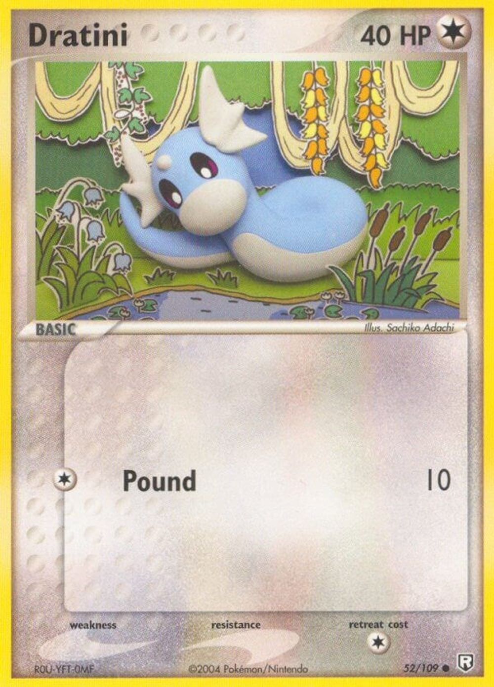 Dratini - 052/109 — Team Rocket Returns