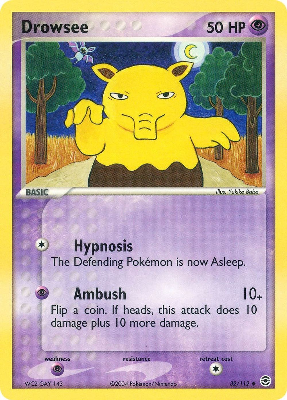 Drowsee — FireRed & LeafGreen