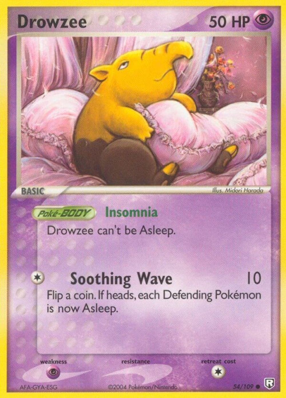 Drowzee — Team Rocket Returns