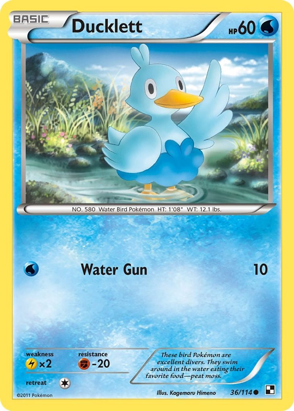 Ducklett — Black and White