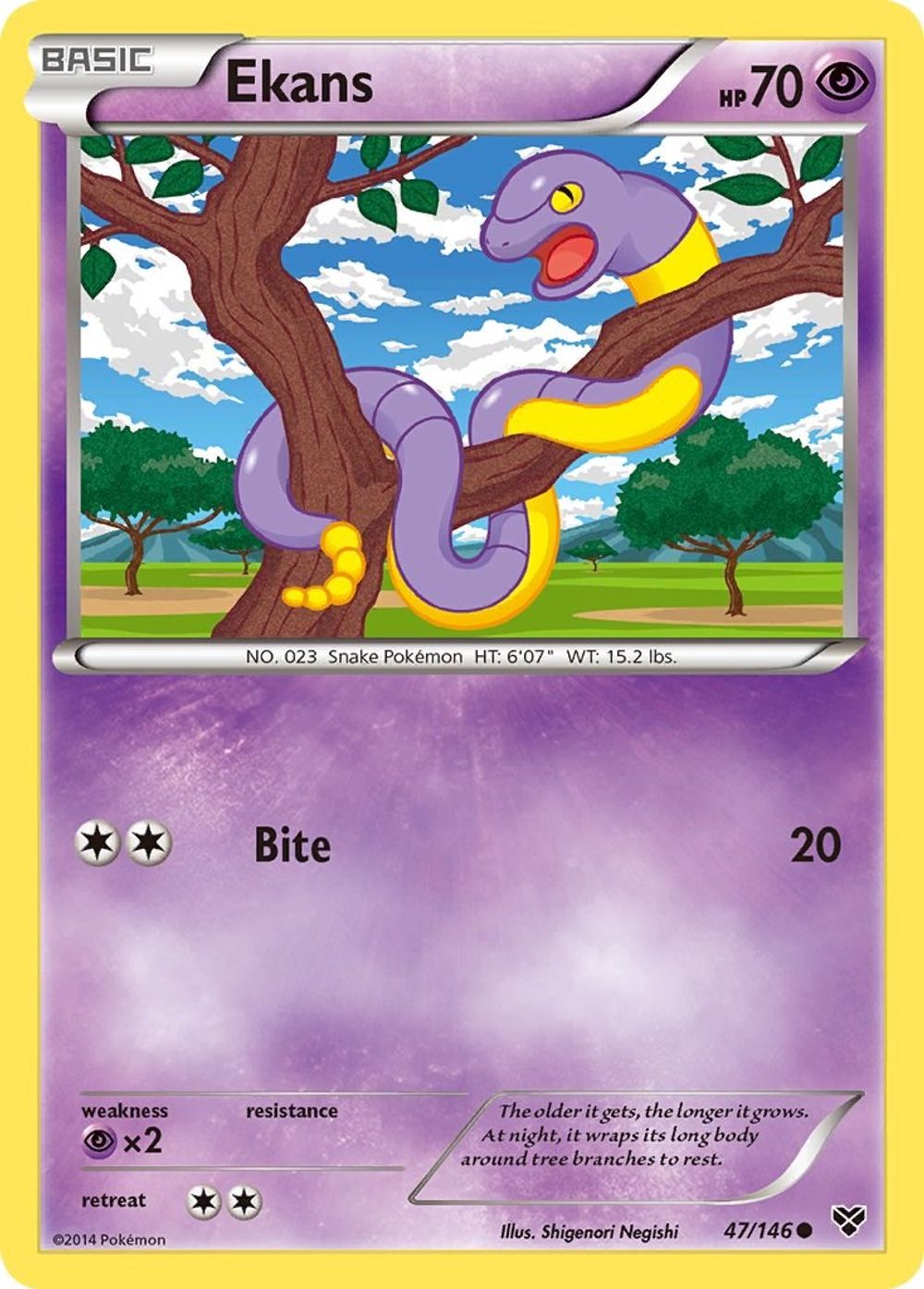 Ekans — XY Base Set