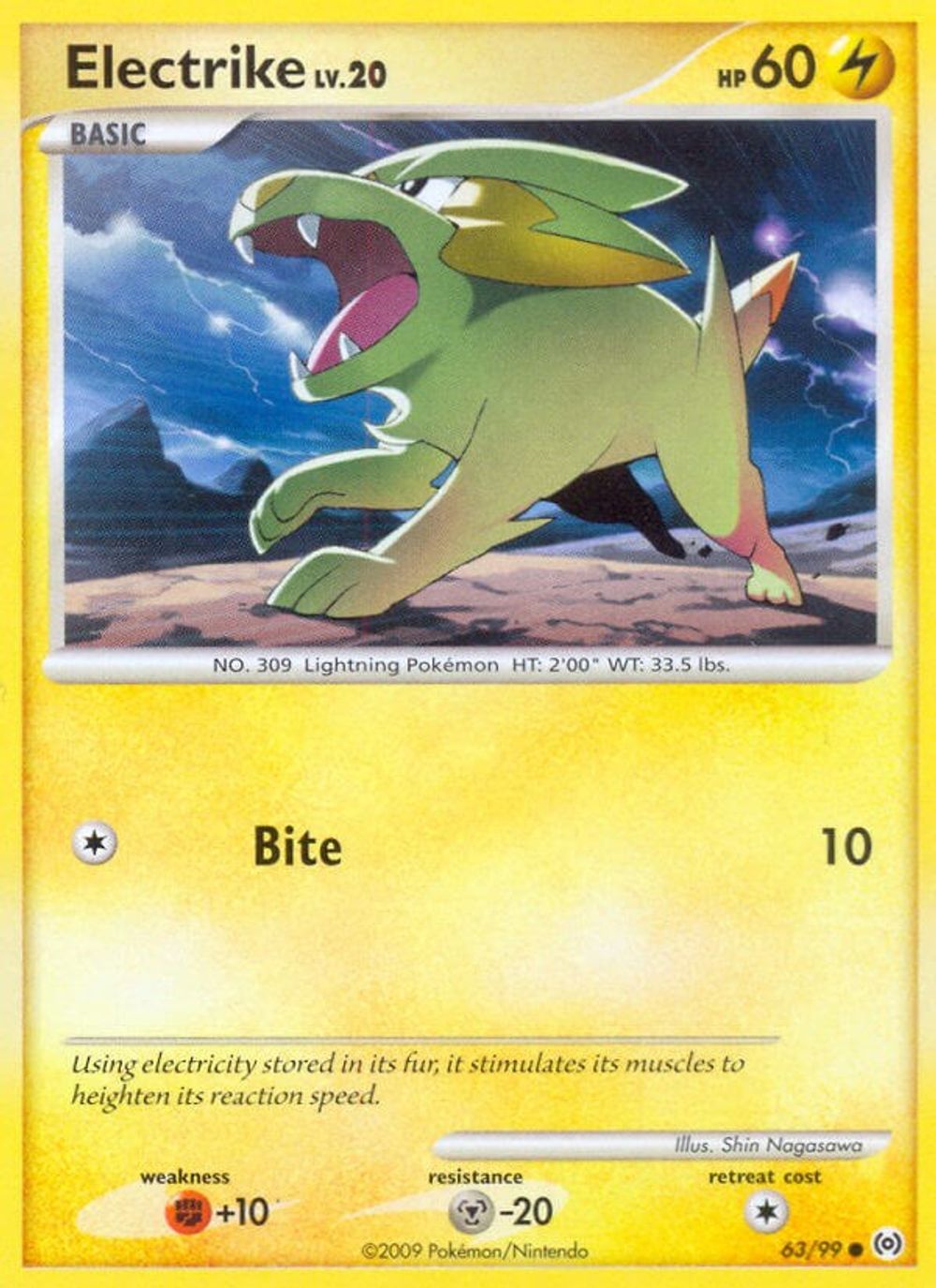 Electrike (63) — Arceus