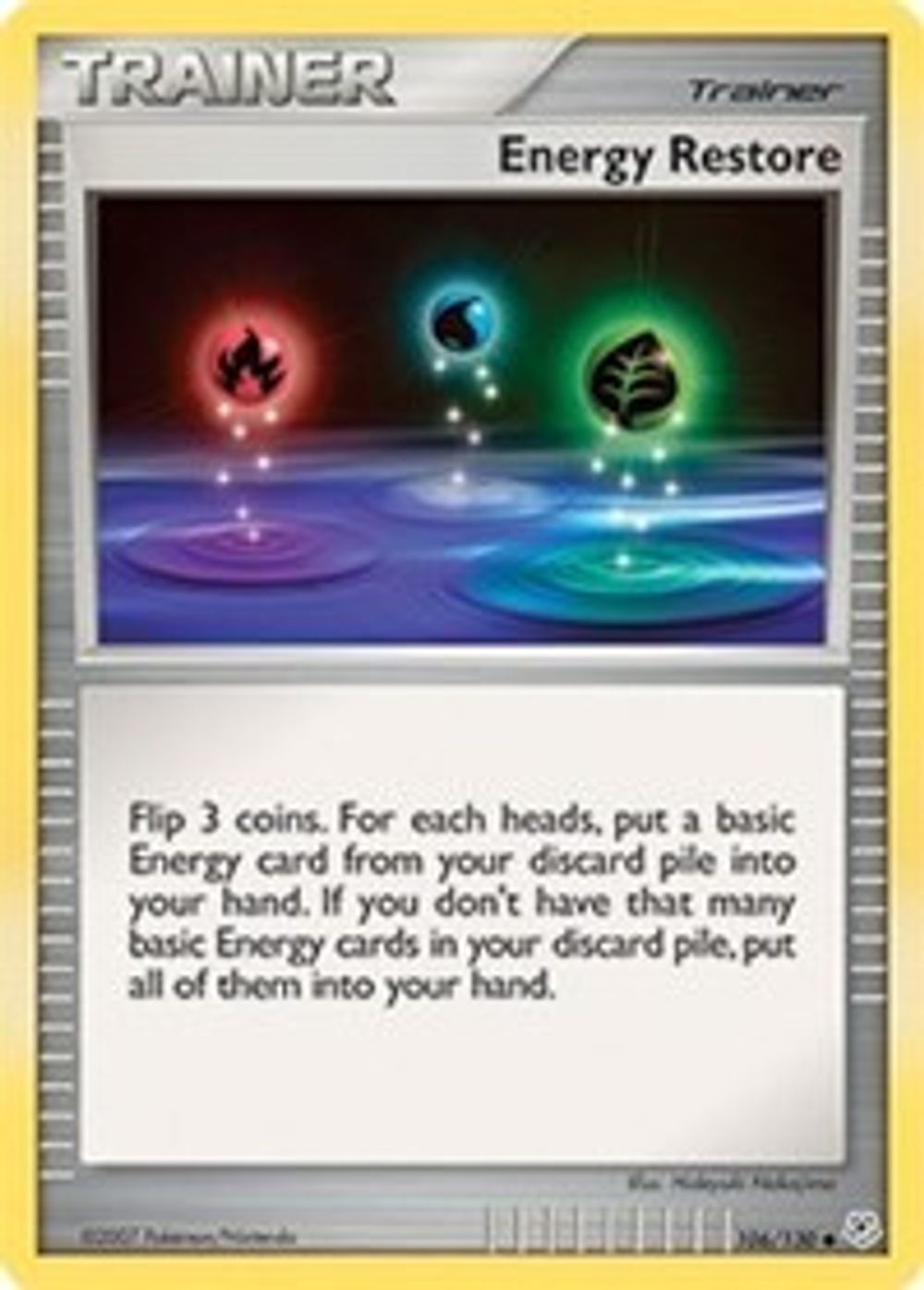 Energy Restore — Diamond and Pearl