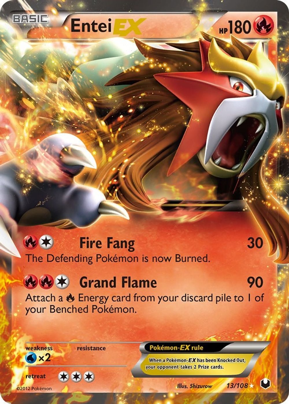 Entei EX — Dark Explorers
