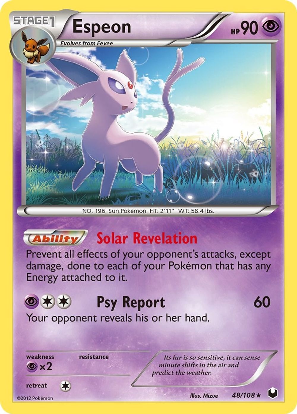 Espeon — Dark Explorers