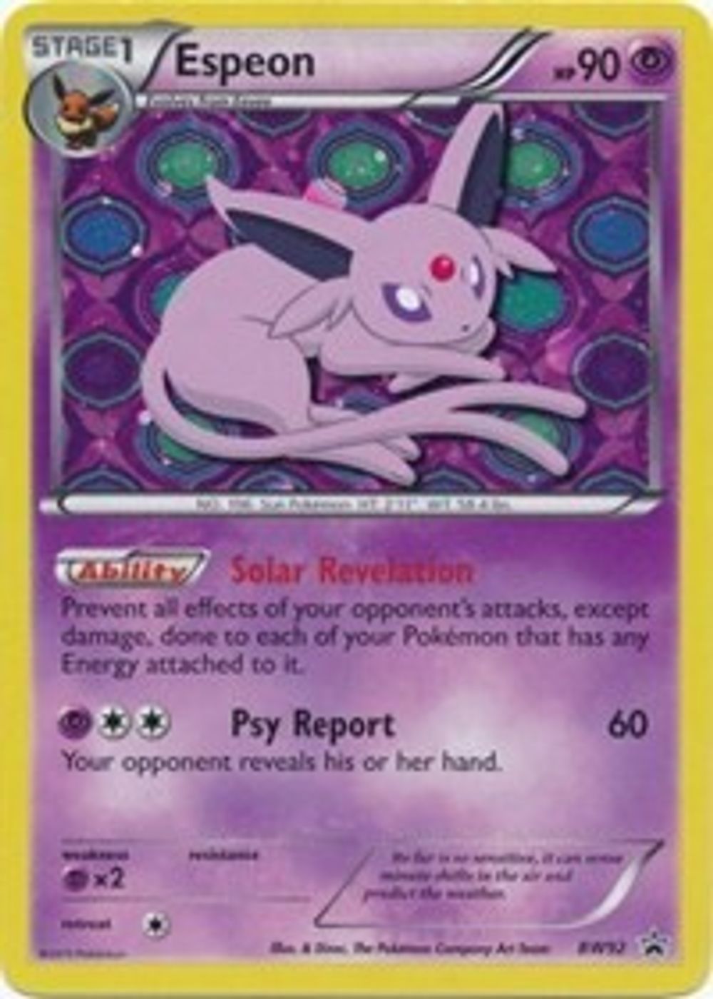 Espeon - BW92 — Black and White Promos