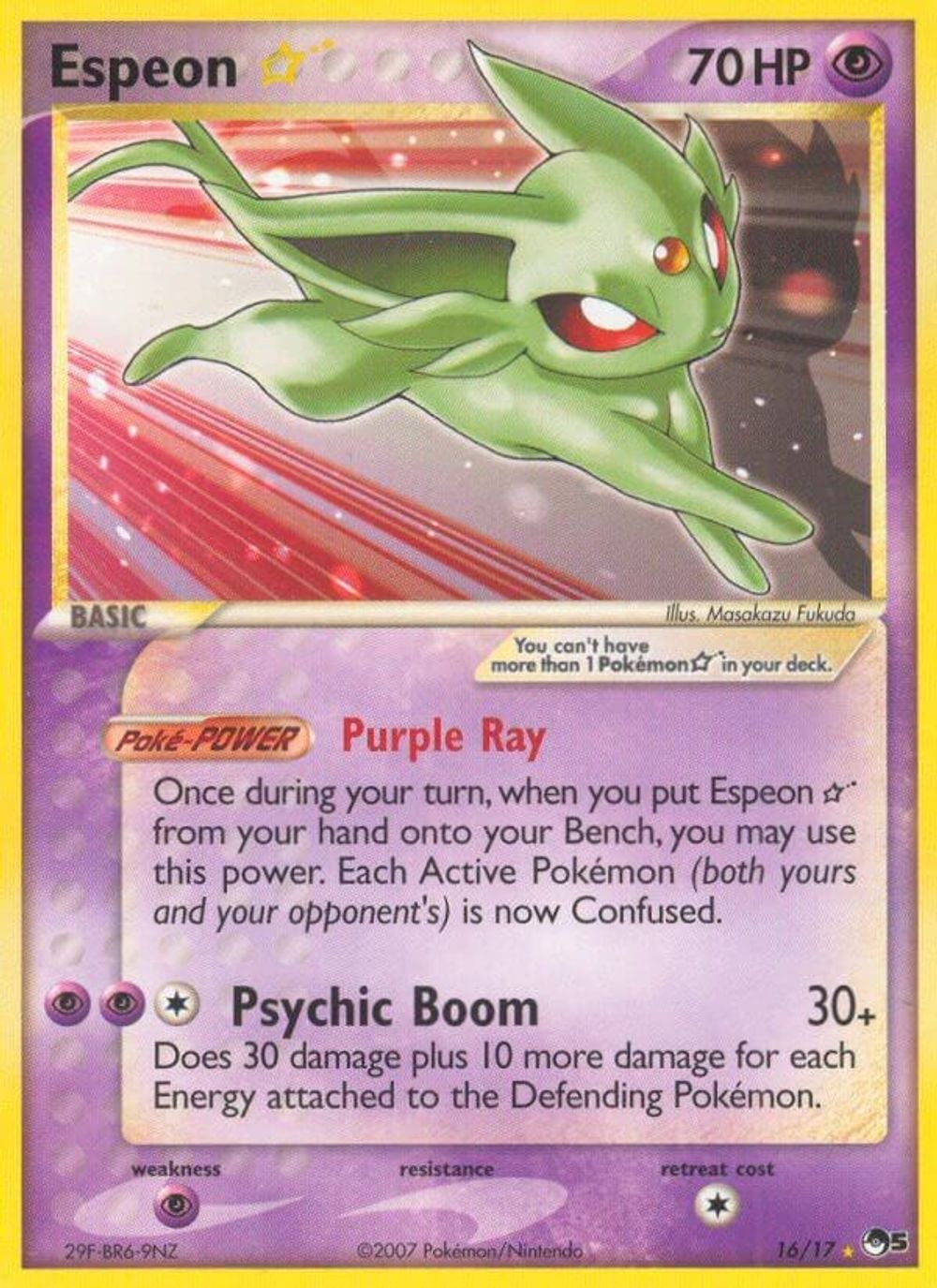Espeon Star — POP Series 5