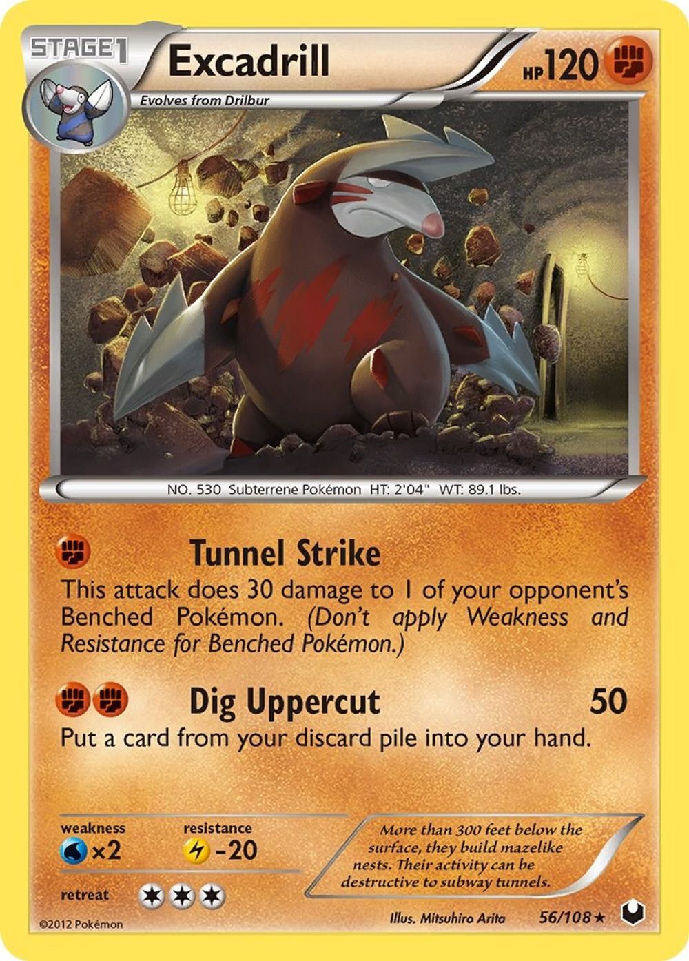 Excadrill (56) — Dark Explorers