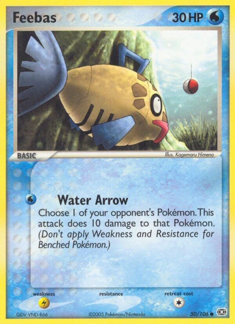 Feebas - 050/106 — Emerald