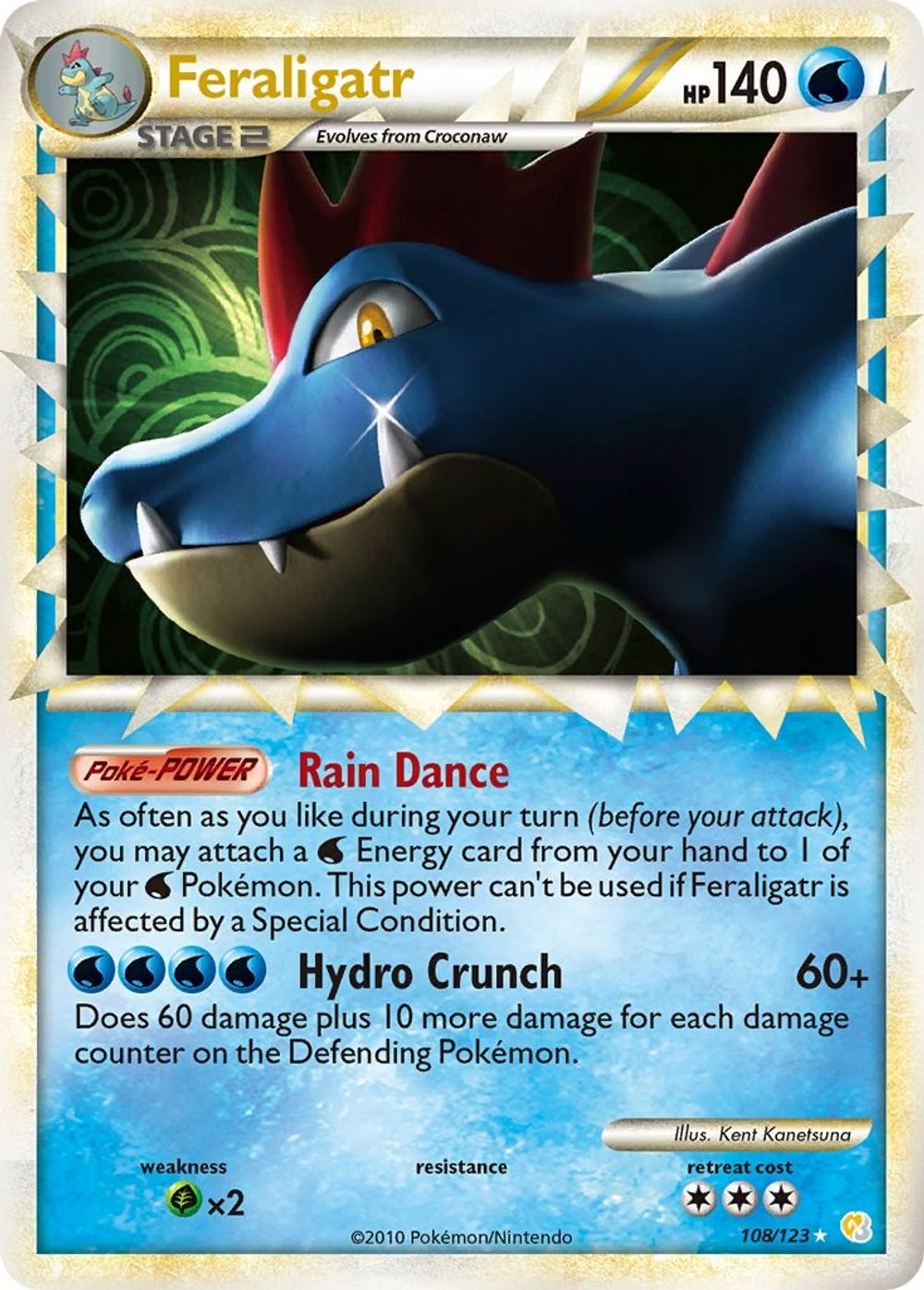 Feraligatr (Prime) — HeartGold SoulSilver