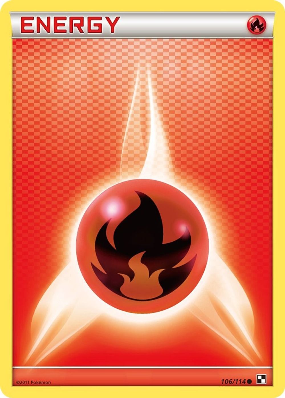 Fire Energy — Black and White