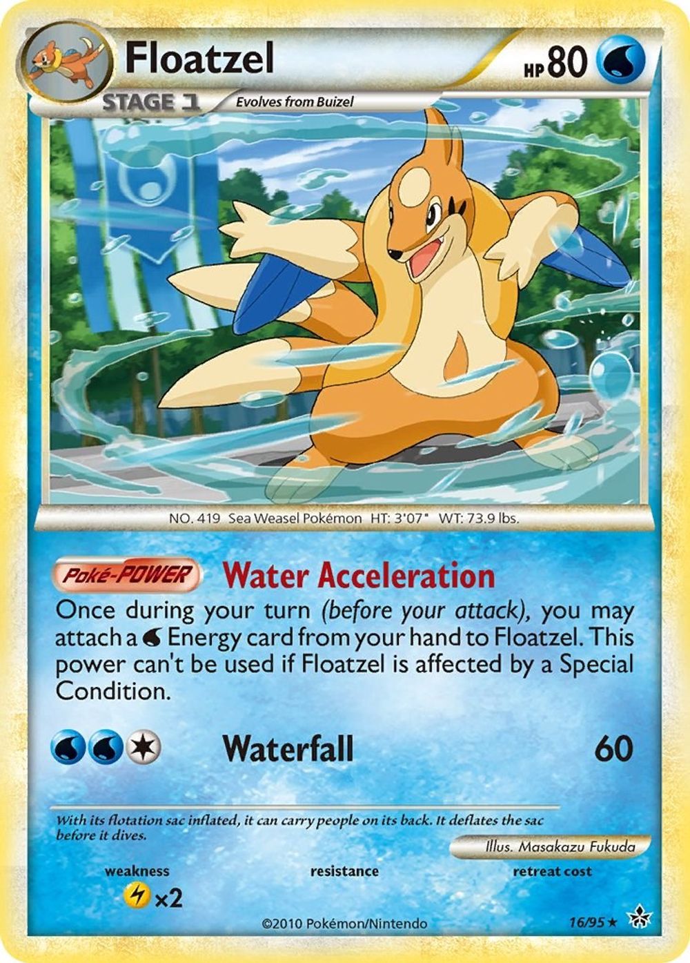 Floatzel — Unleashed