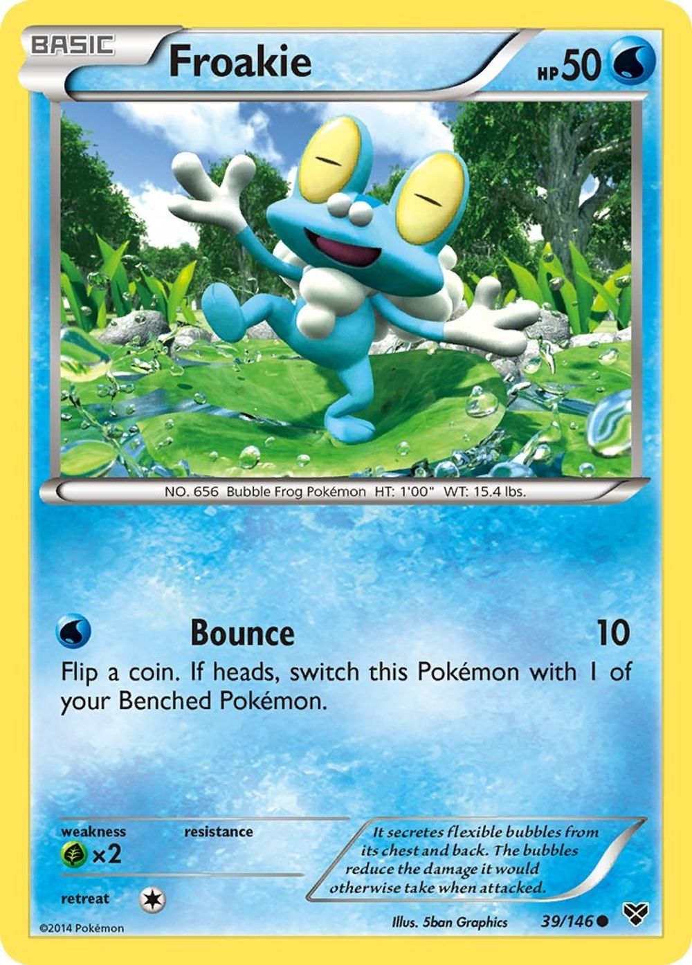 Froakie — XY Base Set