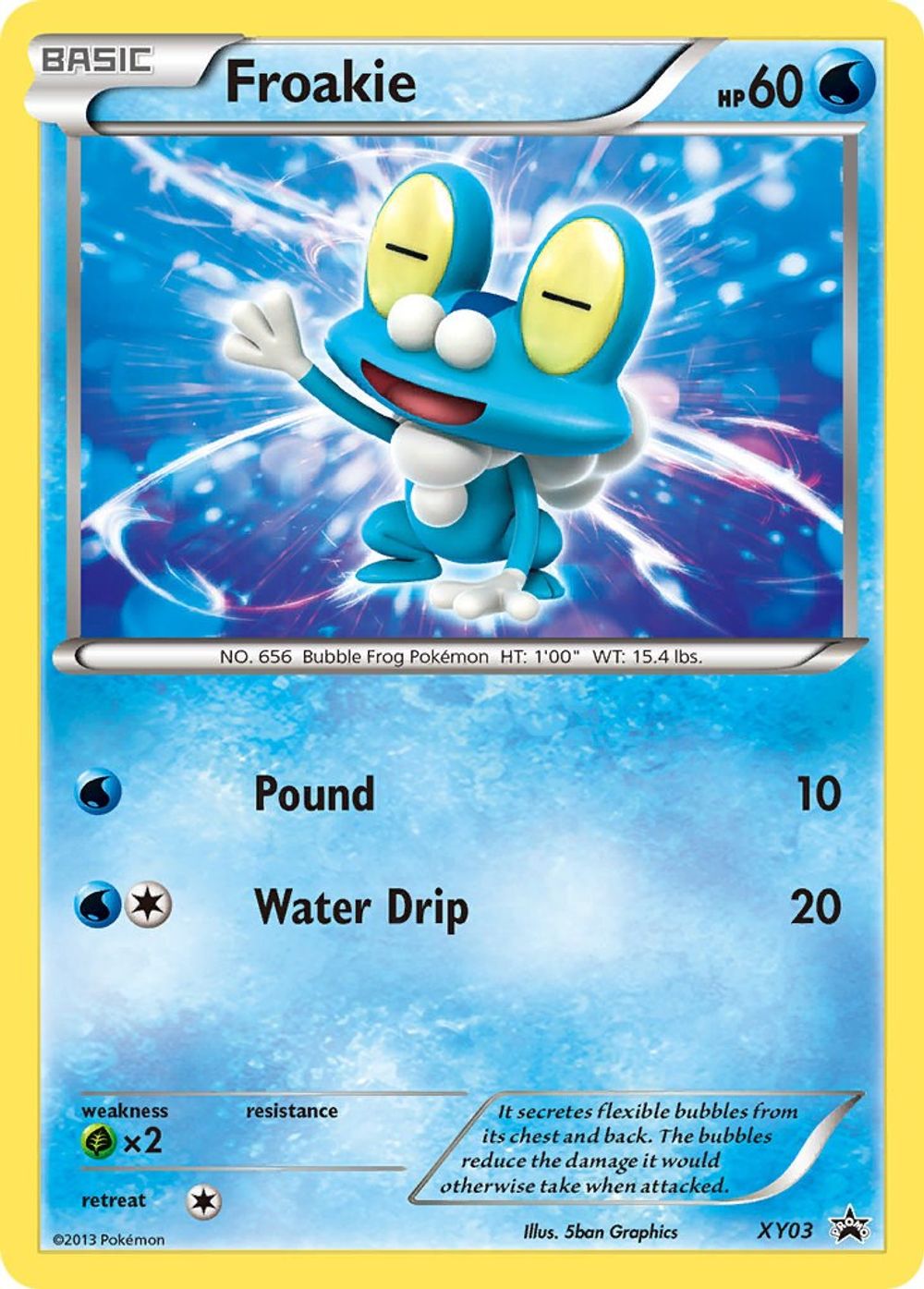 Froakie - XY03 — XY Promos