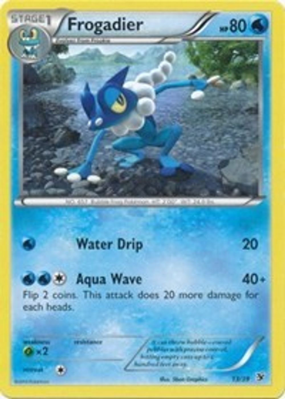 Frogadier — Kalos Starter Set