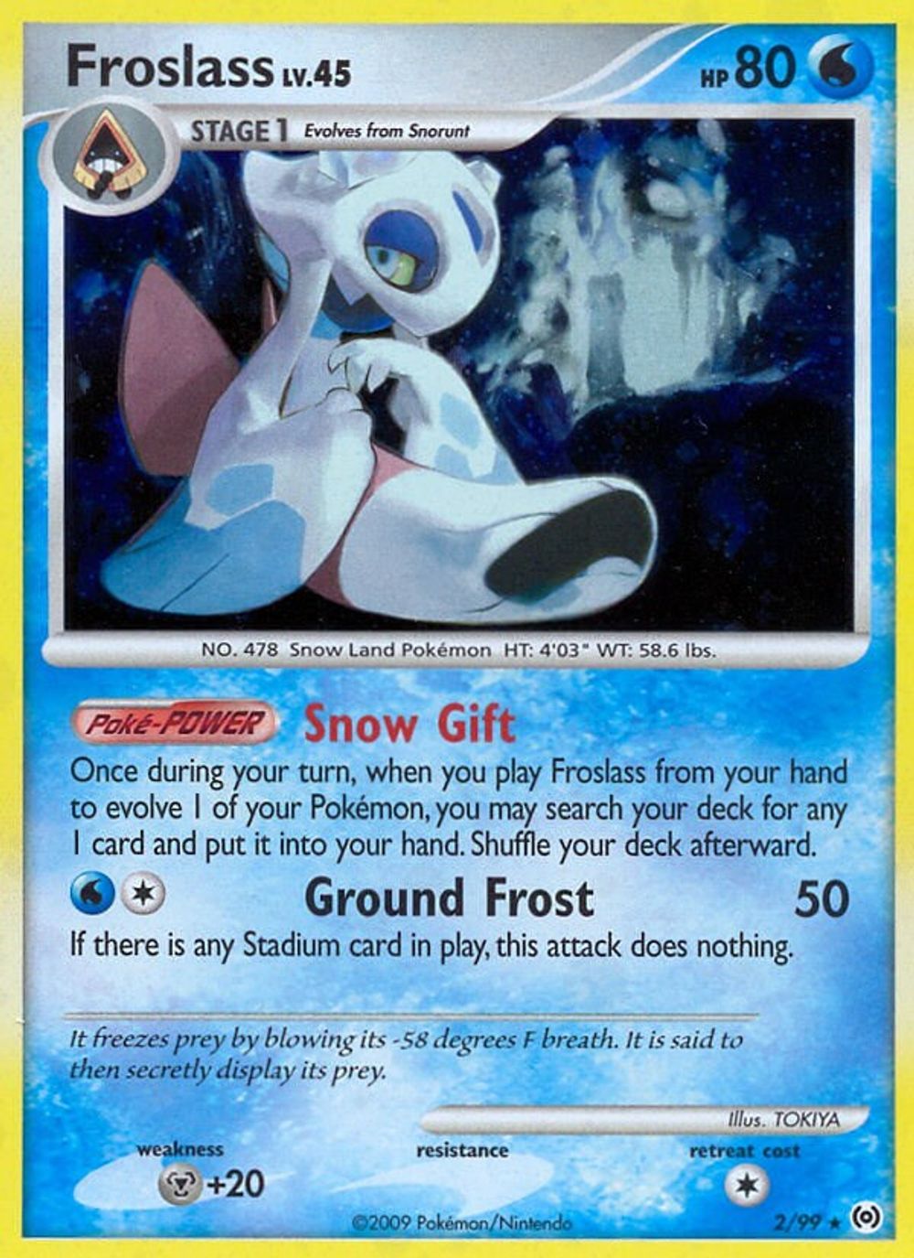 Froslass — Arceus