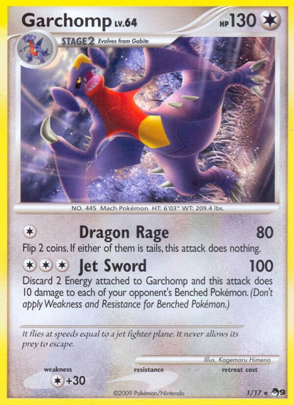 Garchomp — POP Series 9