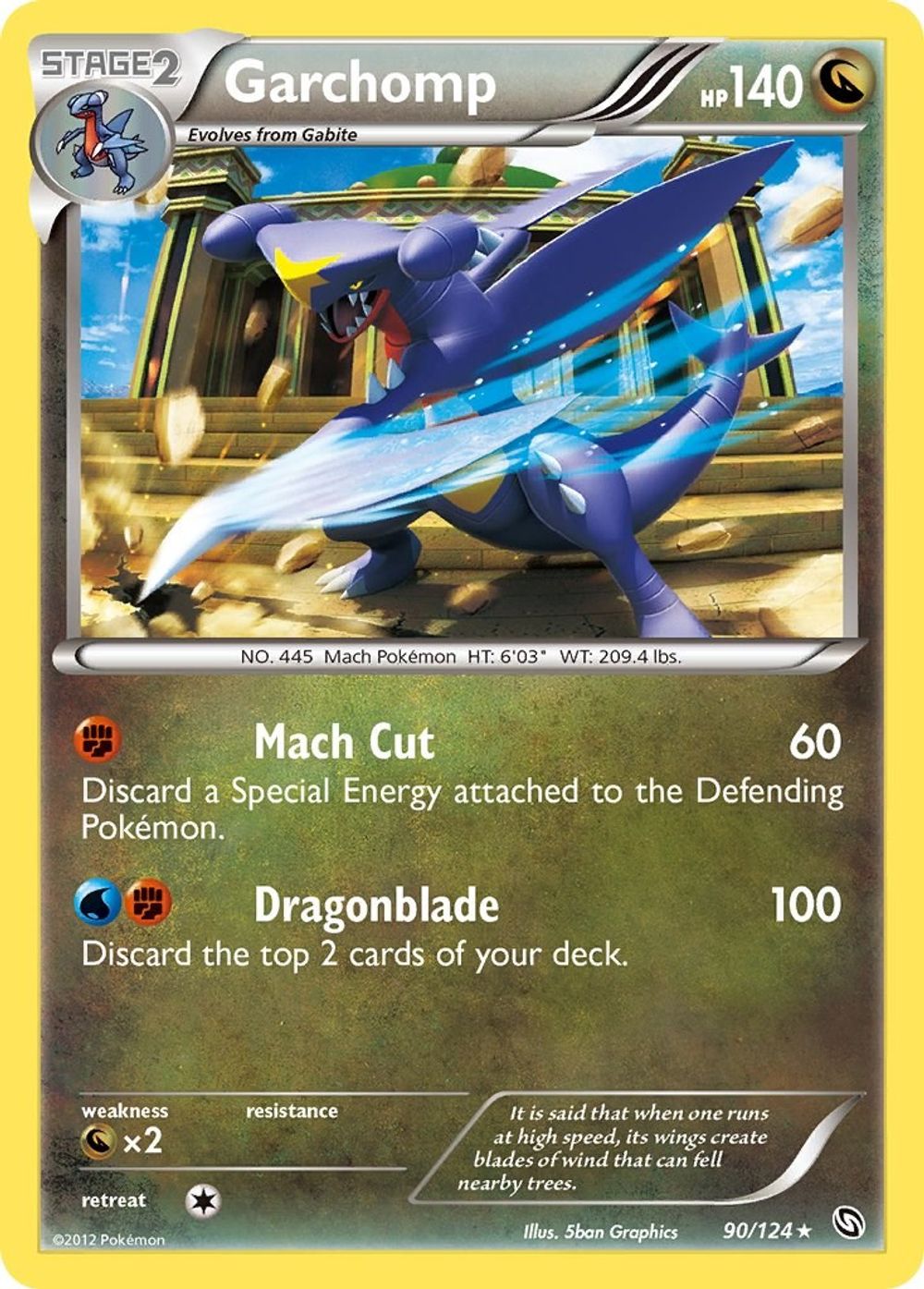 Garchomp (90) — Dragons Exalted