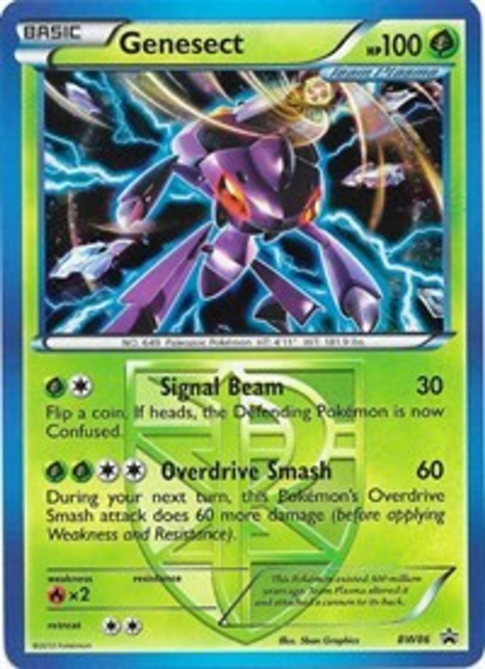 Genesect (Team Plasma) - BW86 — Black and White Promos