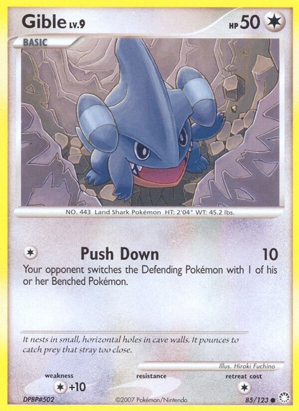Gible — Mysterious Treasures