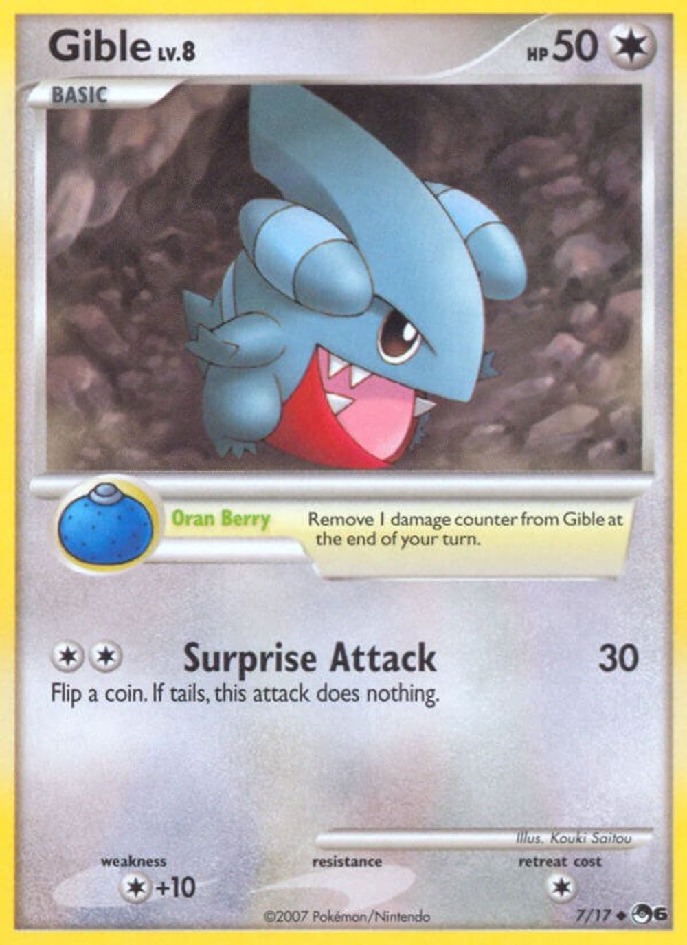 Gible — POP Series 6