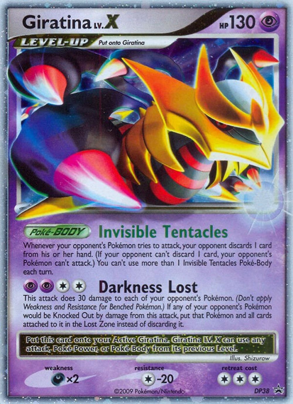 Giratina LV.X - DP38 — Diamond and Pearl Promos