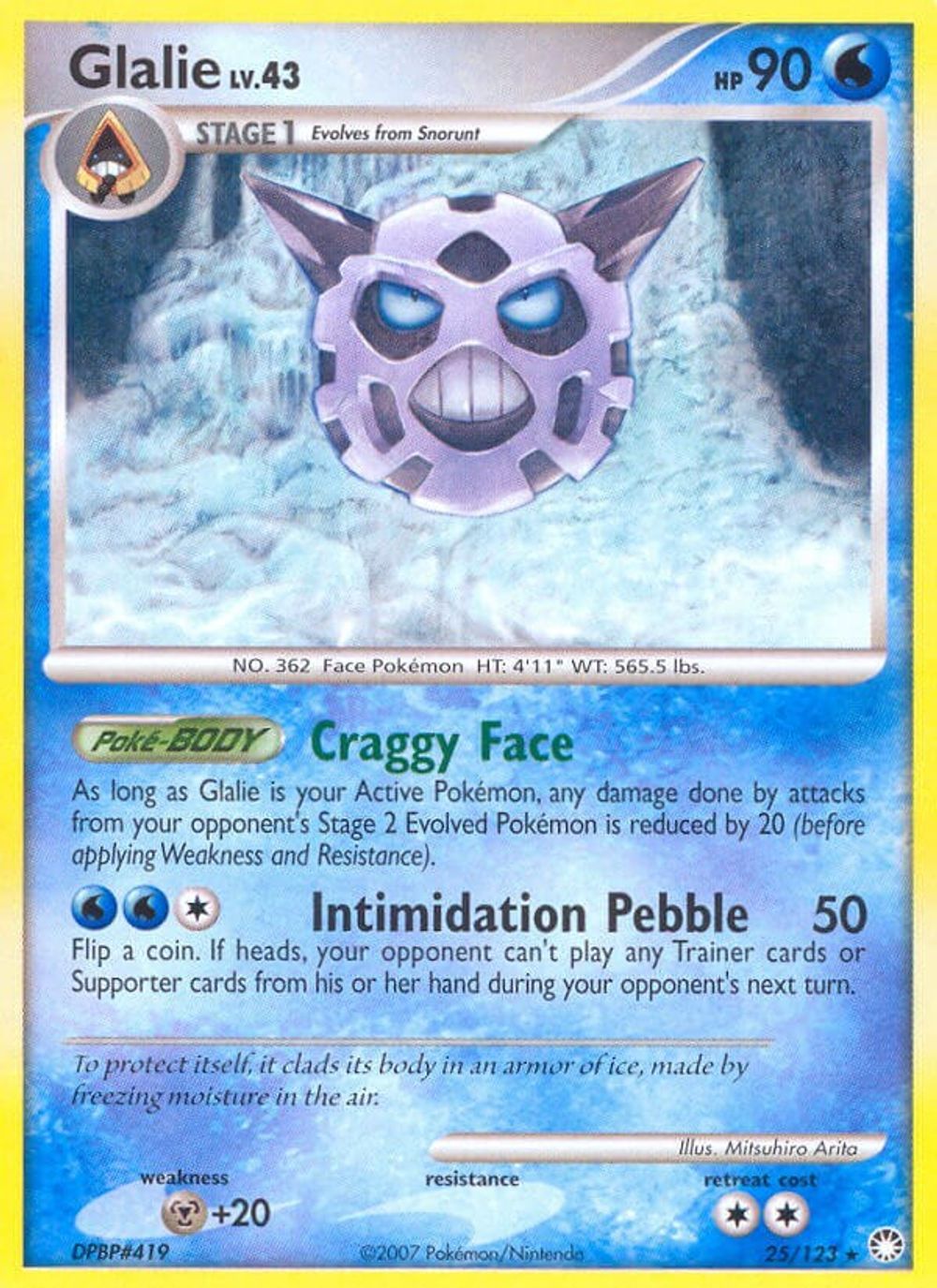 Glalie — Mysterious Treasures
