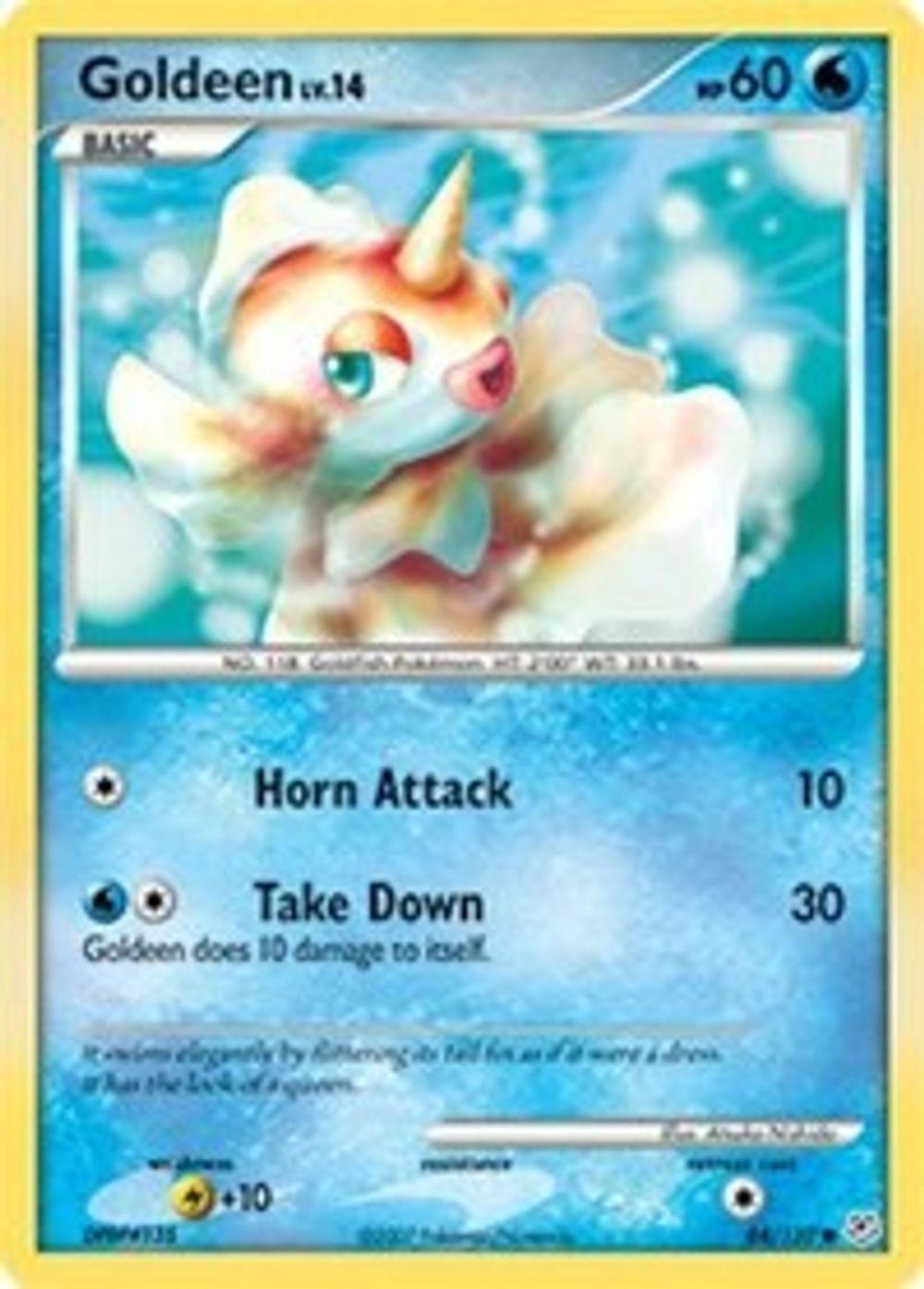 Goldeen — Diamond and Pearl