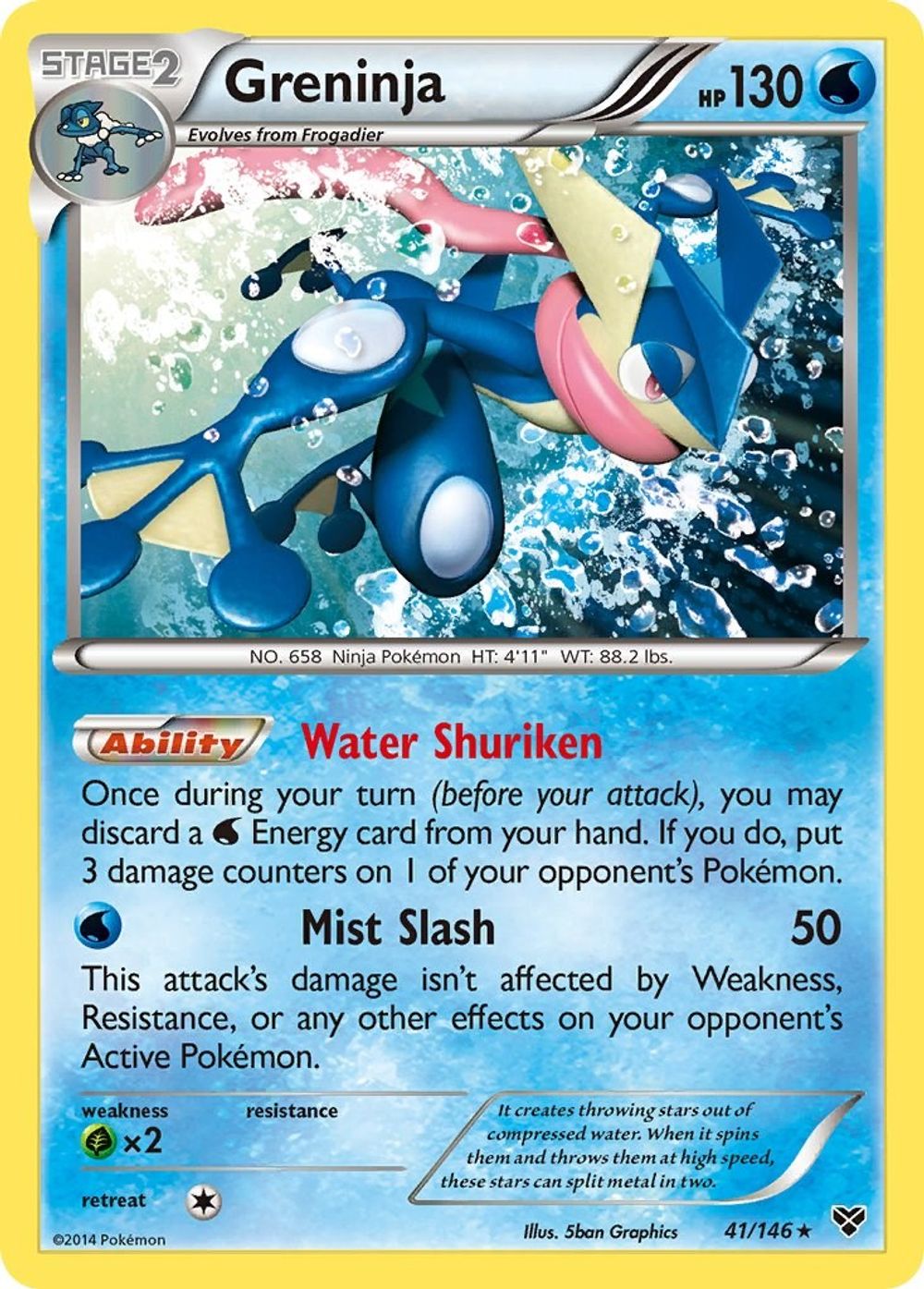 Greninja — XY Base Set