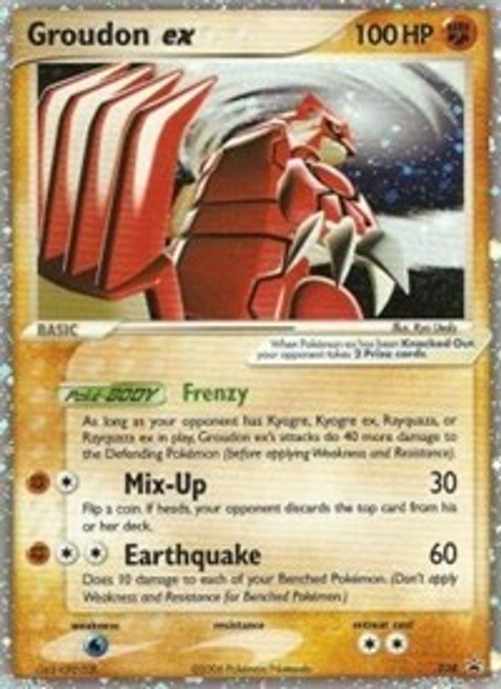 Groudon ex - 038 (EX Collector's Tins) — Nintendo Promos