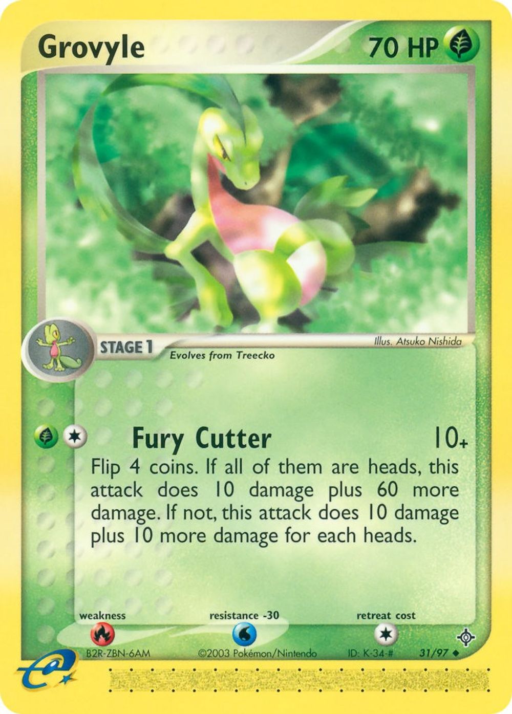 Grovyle — Dragon