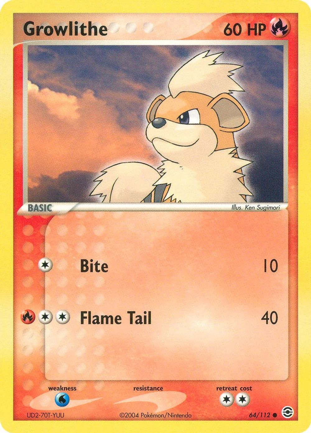 Growlithe — FireRed & LeafGreen