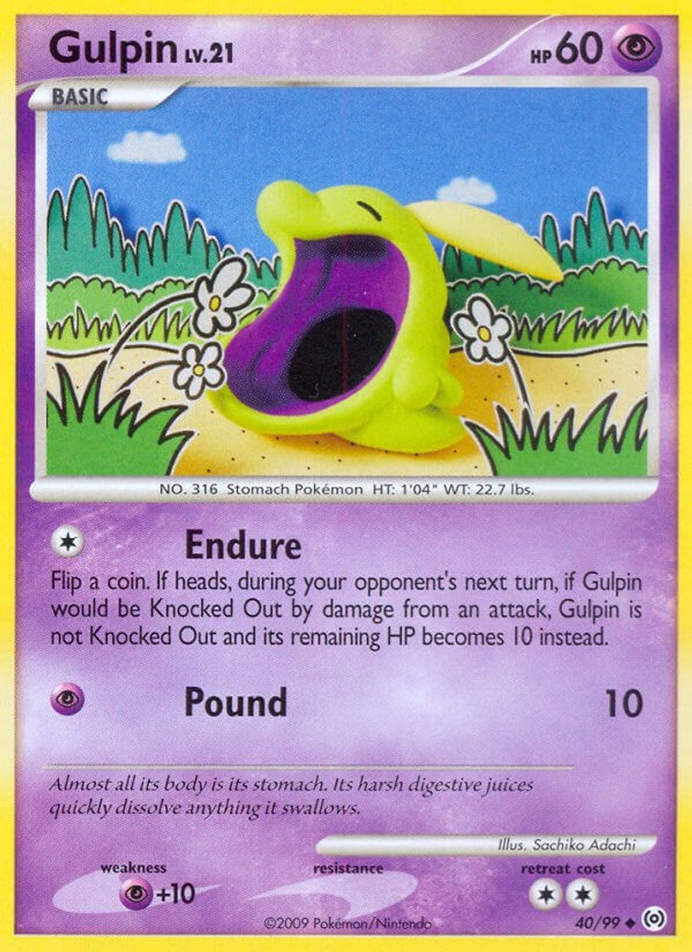 Gulpin (40) — Arceus