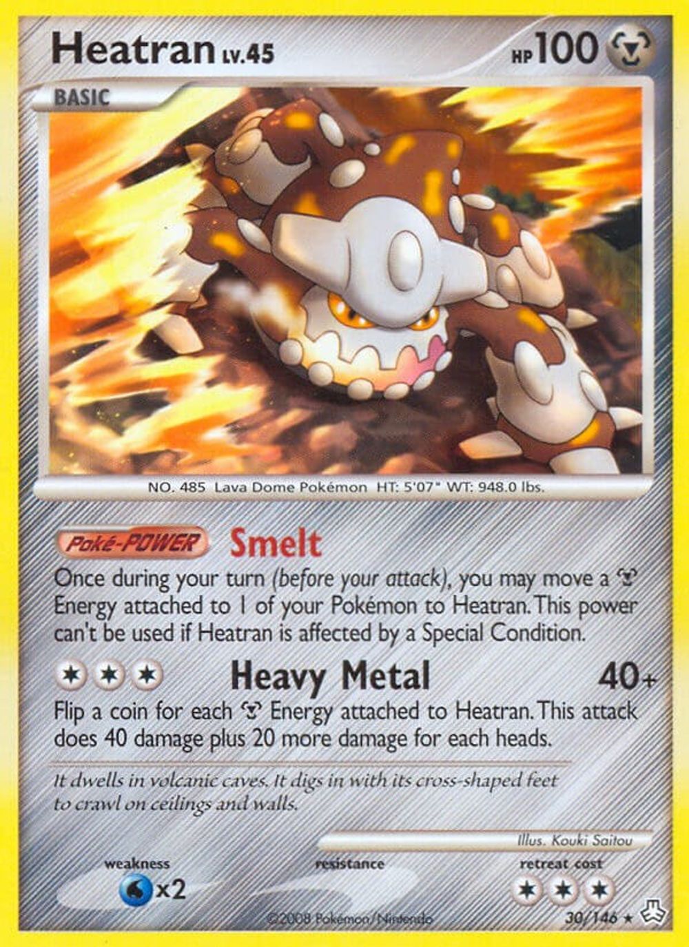 Heatran (30) — Legends Awakened