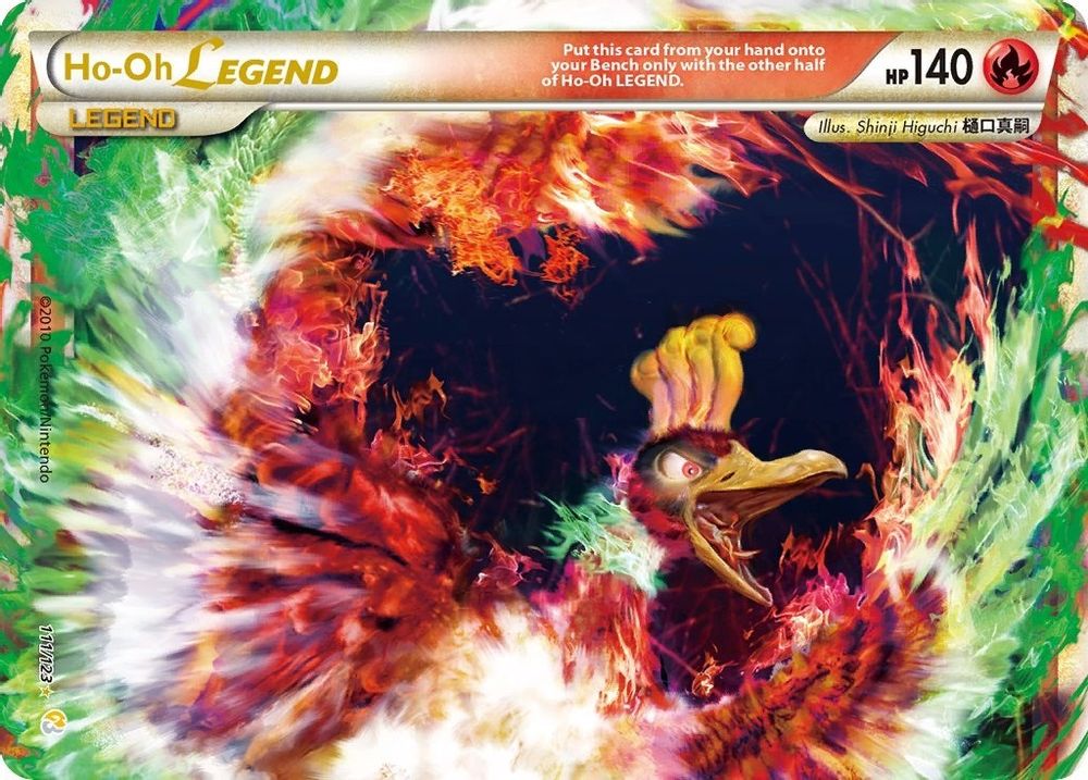 Ho-Oh Legend (Top) — HeartGold SoulSilver