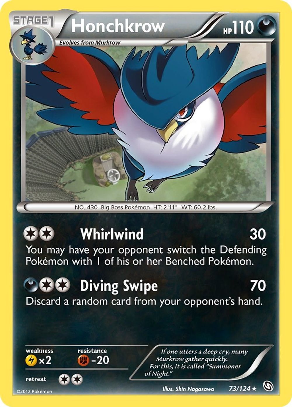 Honchkrow — Dragons Exalted