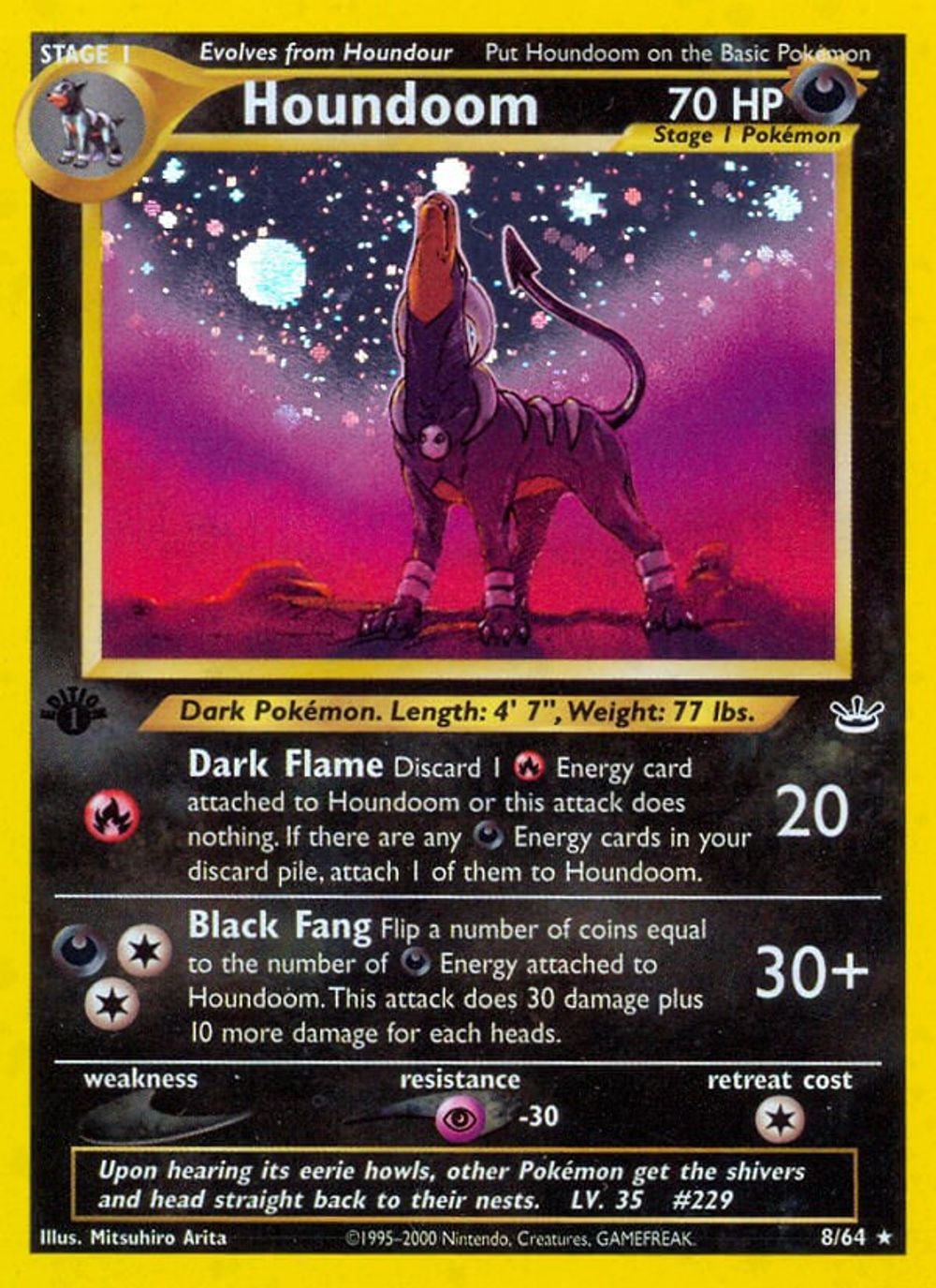 Houndoom — Neo Revelation