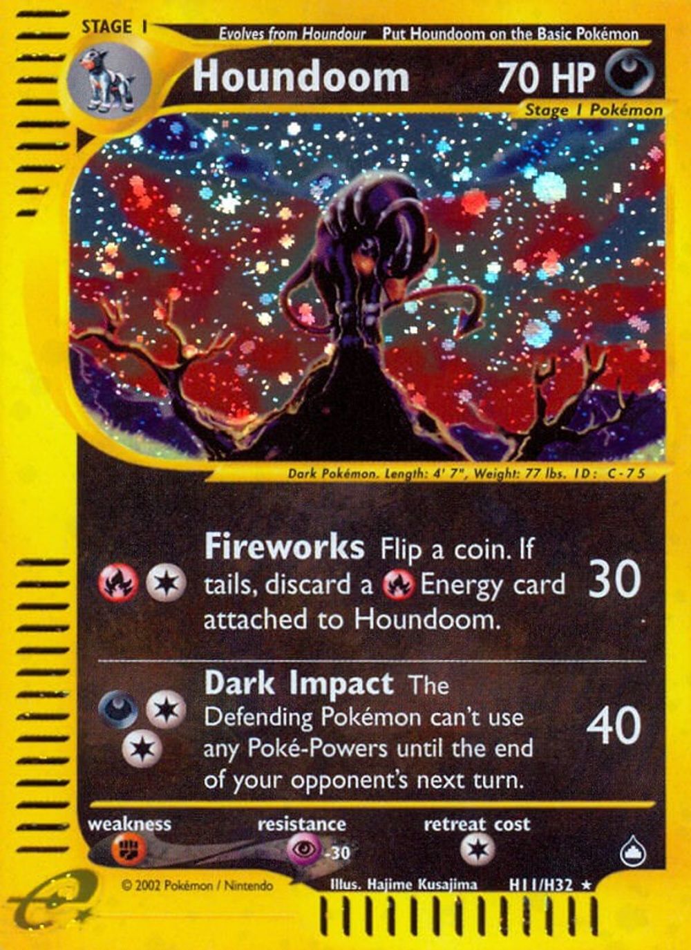 Houndoom (H11) — Aquapolis
