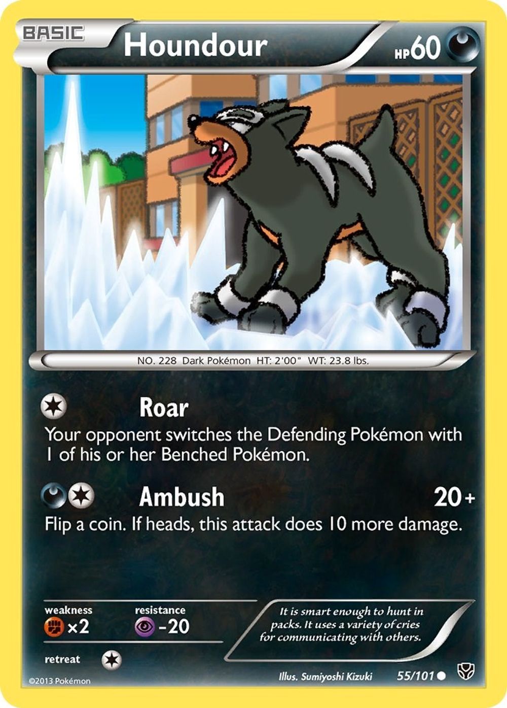 Houndour — Plasma Blast