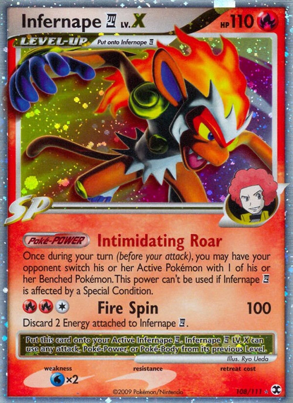 Infernape E4 Lv.X — Rising Rivals