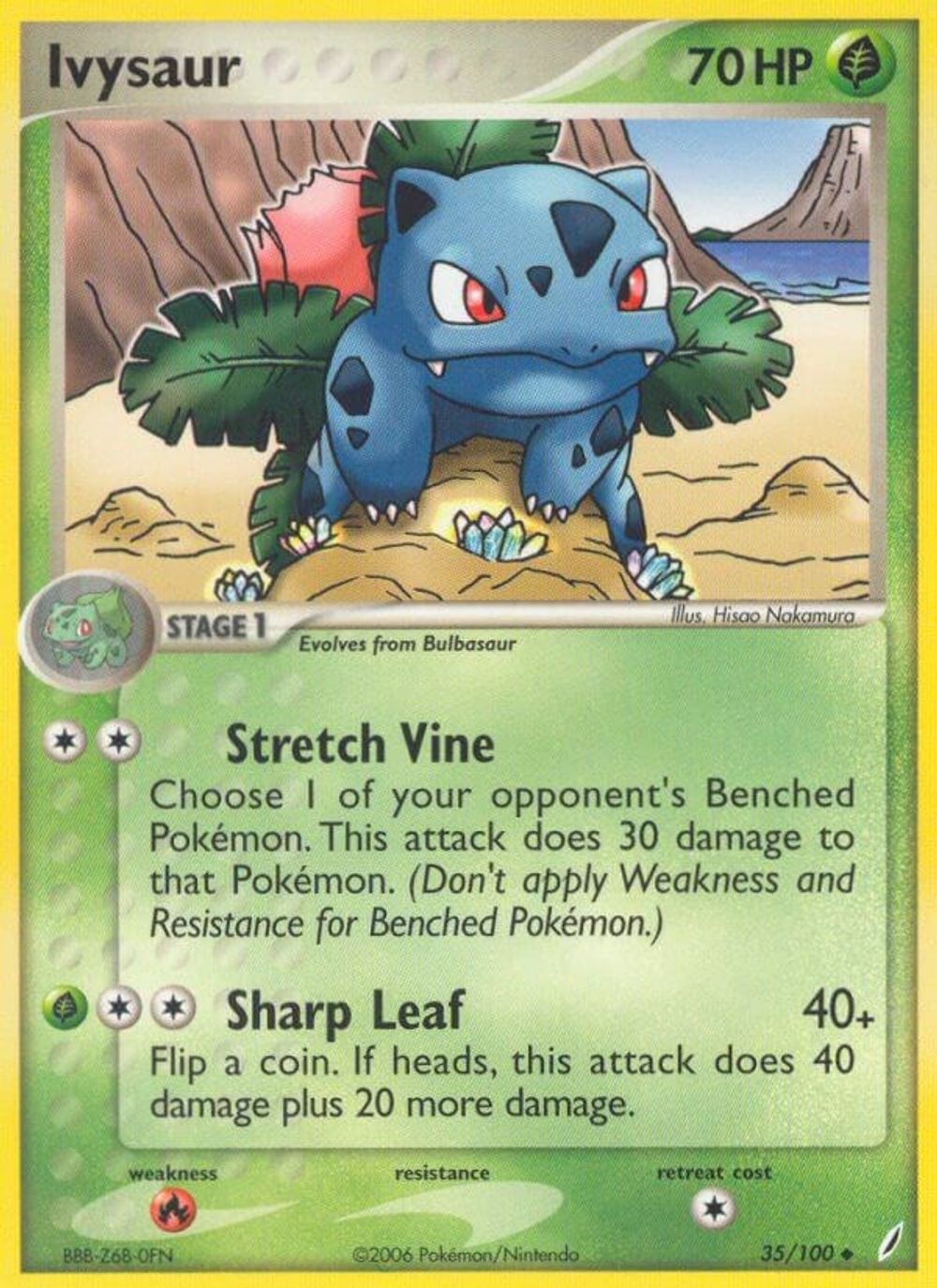 Ivysaur - 035/100 — Crystal Guardians