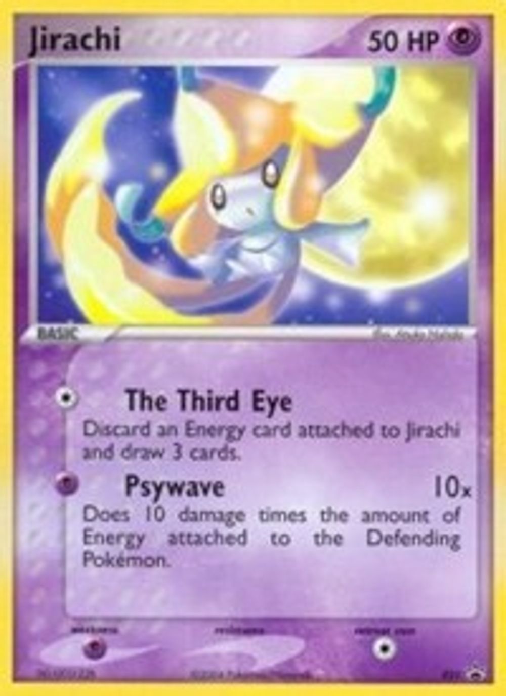 Jirachi - 021 (Jirachi: Wish Maker DVD Release) — Nintendo Promos